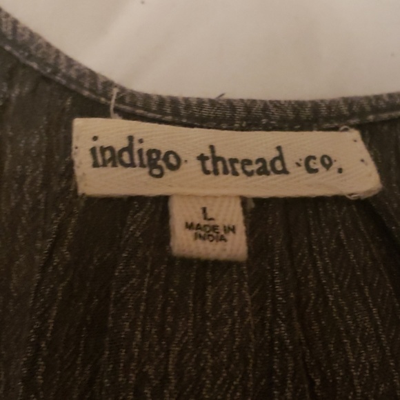 Indigo Thread Co. Tie front Cardigan - Picture 4 of 4